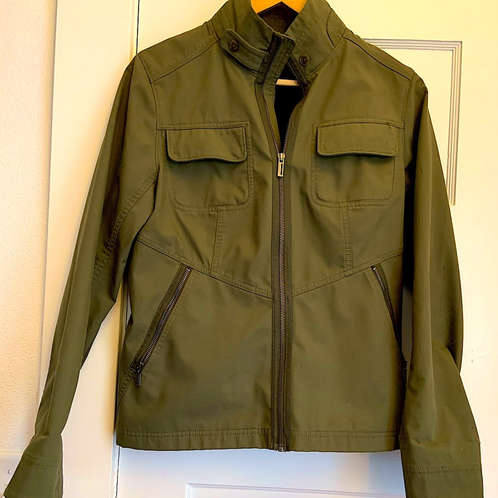 nau women’s olive utility jacket